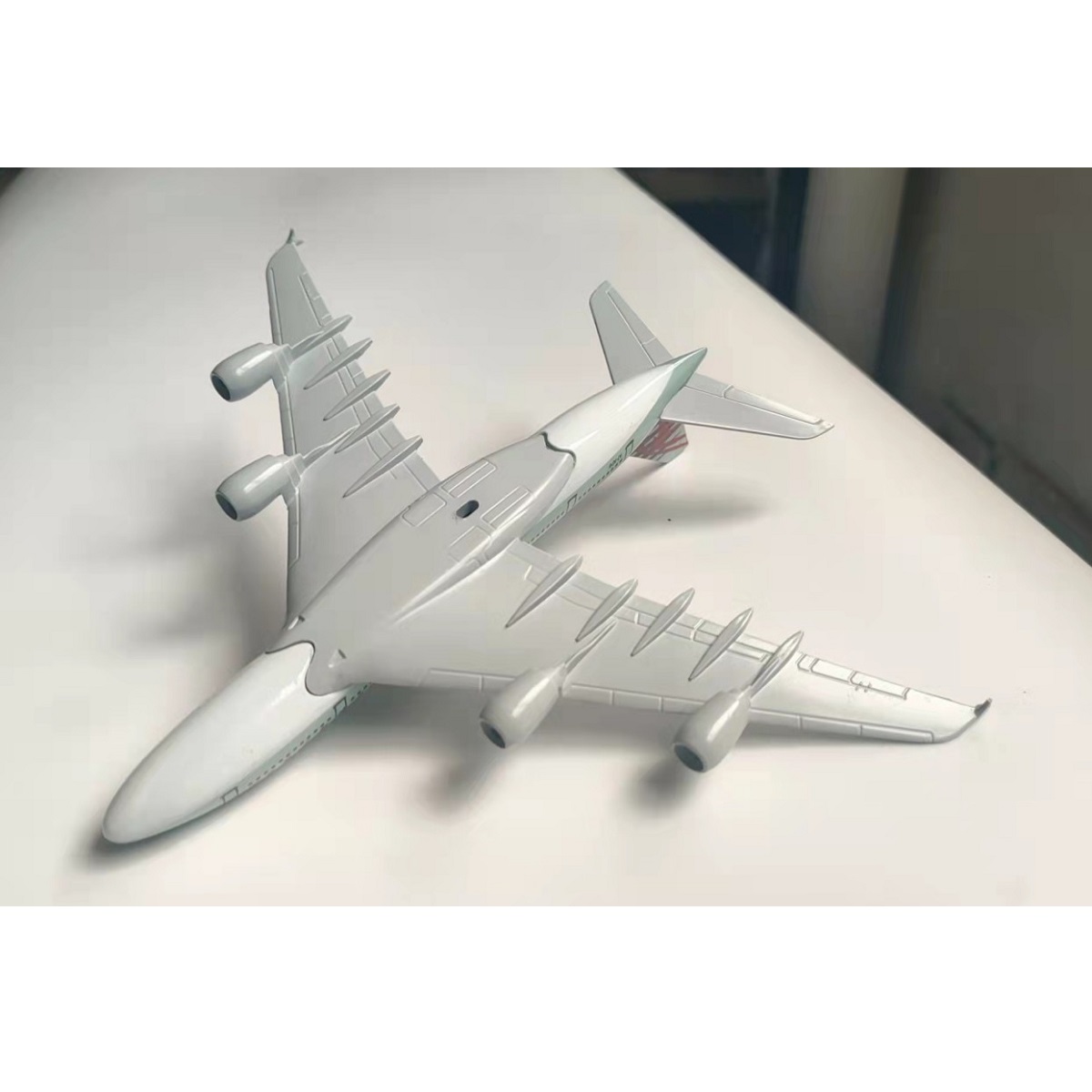 Qatar Airways Airbus A380 Replica Toy Model with Stand