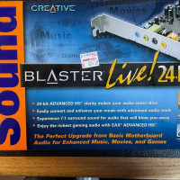 Creative Labs SB0410,With Sound Blaster Live! 24-bit 7.1, PCI sound card