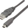Mini 5 pin to A (Flat) 6' | USB 2.0  