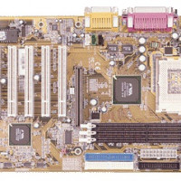 Shuttle AV18E Pentium III motherboard with 1 ISA slot. Shuttle spacewalker AV-18E