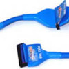 Vantec Rounded Floopy Cabling | 24" Blue Floppy Cable 