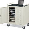 Bretford Notebook Storage Cart-18 Non-UL Listed-LAP18EFR-GM Ships Fully Assembled