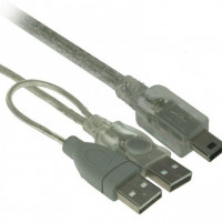Interloper  1ft USB 2.0 A (M) (Data) to 5-Pin Mini-B (M) & A ( 