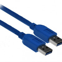 Interloper  6ft USB 3.0 A Male to A Male Cable - Blue 