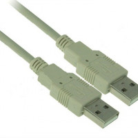 Interloper  3ft USB 2.0 A (M) to A (M) Cable - Beige 