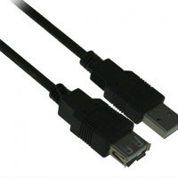 Interloper  10ft USB 2.0 A (M) to A (F) Extension Cable 