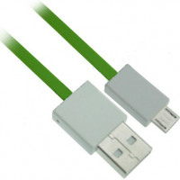 Interloper  1ft USB 2.0 A (M) to Micro-USB B (M) Flat Cable - 