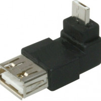 Interloper  USB A-F to Micro-USB A-M 90-Degree 