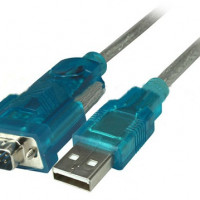 Interloper  6ft USB Male to RS232 Serial Male Converter 