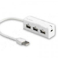 Interloper  3 Port USB 2.0 Hub w/ File Trans. PC to PC 