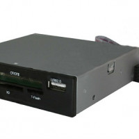 Interloper  F/P 3.5 inch Internal Card Reader and USB 2.0 Port 