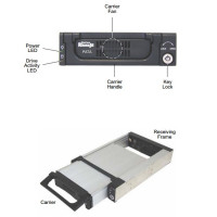 Storcase,Rhino Jr PATA S21B109,Half Height Frame + LP Carrier - storage mobile ra