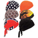 6pc Set Cotton Skull Caps protective headgear for bikers, fishermen & runners