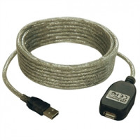 Eaton U026-016 16FT USB EXTENSION CABLE M/F USB 2.0 HI-SPEED ACTIVE USB-A CABLE