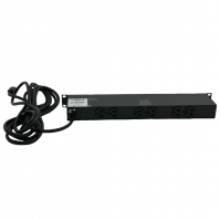 Eaton RS-0615-R EATON TRIPP LITE SERIES 1U RACK-MOUNT NETWORK SERVER POWER STRIP, 120V, 15A, 6-O
