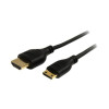 Startech HDMIACMM6S 6FT MINI HDMI TO HDMI CABLE M/M HIGH SPEED SLIM HDMI ADAPTER/CORD