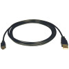 U030-006 6FT USB HIGH SPEED CABLE M/M USB 2.0 USB-A TO USB-5PIN MINI-B