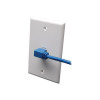 Eaton N204-003-BL-RA EATON TRIPP LITE SERIES RIGHT-ANGLE CAT6 GIGABIT MOLDED UTP ETHERNET CABLE (RJ45