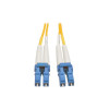 Eaton N370-01M EATON TRIPP LITE SERIES DUPLEX SINGLEMODE 9/125 FIBER PATCH CABLE (LC/LC), 1M (3