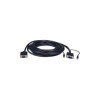 Eaton P504-025 EATON TRIPP LITE SERIES VGA HIGH-RESOLUTION RGB COAXIAL CABLE WITH AUDIO (HD15 A