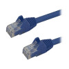 Startech N6PATCH3BL 3FT BLUE CAT6 ETHERNET CABLE SNAGLESS RJ45 UTP PATCH CABLE CORD