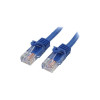 Startech RJ45PATCH20 20FT BLUE CAT5E CABLE SNAGLESS ETHERNET CABLE GIGABIT LAN RJ45