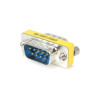 Startech GC9SM THIS SLIMLINE DB9 GENDER CHANGER FEATURES TWO SLIMLINE DB9M CONNECTORS, OFFERING