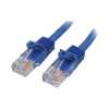 Startech RJ45PATCH25 25FT BLUE CAT5E CABLE SNAGLESS ETHERNET CABLE GIGABIT LAN RJ45