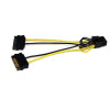 Startech SATPCIEX8ADP CONVERT TWO 15-PIN SATA POWER SUPPLY CONNECTORS TO AN 8-PIN PCI EXPRESS VIDEO CA