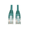 EATON TRIPP LITE SERIES CONNECTIVIT N001-010-GN 10FT CAT5E GREEN PATCH CABLE CAT5 SNAGLESS MOLDED M/M RJ45 350MH