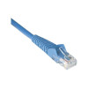 Eaton N201-012-BL 12FT CAT6 PATCH CABLE M/M BLUE GIGABIT MOLDED SNAGLESS PVC RJ45