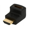 EATON TRIPP LITE SERIES CONNECTIVIT P142-000-UP HDMI RIGHT ANGLE UP ADAPTER M/F 4K 60HZ HDMI CONVERTER COUPLER