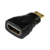 Startech HDACFM HDMI MINI HDMI ADAPTER UHD 4K MINI HDMI TO HDMI ADAPTER M/F