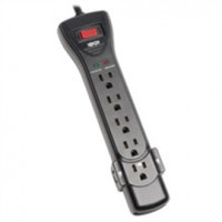 EATON TRIPP LITE SERIES MASTER-POWE SUPER7B 7 OUTLET SURGE STRIP 7 FT CORD 2160 JOULES BLACK 5-15R 15A BREAKE