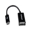 Startech UUSBOTG MICRO USB OTG CABLE ADAPTER MICRO USB TO FEMALE USB ON THE GO