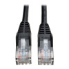 Eaton N001-007-BK 7FT CAT5E BLACK PATCH CABLE CAT5 SNAGLESS MOLDED M/M RJ45 350MH