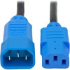 EATON TRIPP LITE SERIES CONNECTIVIT P004-004 4FT POWER EXTENSION CORD 18AWG 10A C14 TO C13 COMPUTER CABLE