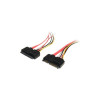 Startech SATA22PEXT 12IN 22 PIN SATA POWER AND DATA EXTENSION CABLE