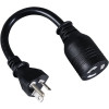 EATON TRIPP LITE SERIES CONNECTIVIT P044-06I 6IN POWER EXTENSION CORD 12AWG 20A L5-20R TO 5-20P HEAVY DUTY