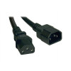 EATON TRIPP LITE SERIES CONNECTIVIT P004-010 10FT POWER EXTENSION CORD 18AWG 10A C14 TO C13 COMPUTER CABLE
