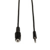 Eaton P311-006 6FT MINI STEREO AUDIO EXT CABLE CABLE SPEAKERS/HEADPHONES M/F 6FT