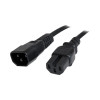 Startech PXTC14C153 3FT COMPUTER POWER CORD C14 TO C15 AC POWER PC EXTENSION CABLE