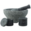 Maxam HealthSmart 4pc Granite Molcajete Set