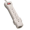 Eaton SUPER6TEL EATON TRIPP LITE SERIES PROTECT IT 7-OUTLET SURGE PROTECTOR, 6 FT. (1.83 M) CORD