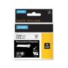 Dymo 18483 DYMO RHINO 1/2IN X 18FT, WHITE PERMANENT POLY LABELS