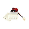 Startech CPUFANADAPT 6IN FAN ADAPTER - TX3 TO 2X LP4 POWER Y SPLITTER CABLE
