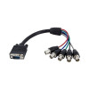 Startech VGABNCMF1 MONITOR CABLE VGA TO 5 BNC HD15 TO BNC RGBHV