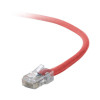 Belkin A3L791-02-RED PATCH CABLE - RJ-45 (M) - RJ-45 (M) - 2 FT - UTP - ( CAT 5E ) - RED