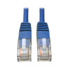 Eaton N002-004-BL 4FT CAT5 CAT5E BLUE PATCH CABLE MOLDED RJ45 M/M 350MHZ PVC UTP