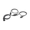 Eaton P004-006-2C13 POWER CORD - POWER IEC 320 EN 60320 C13 - FEMALE LEFT GENDER - POWER IEC 320 EN